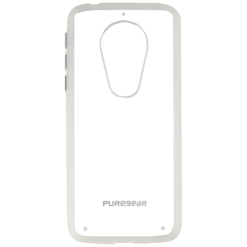 PureGear Slim Shell Series Hard Case for Motorola Moto G6 Play - Clear/Frost - PureGear - Simple Cell Shop, Free shipping from Maryland!