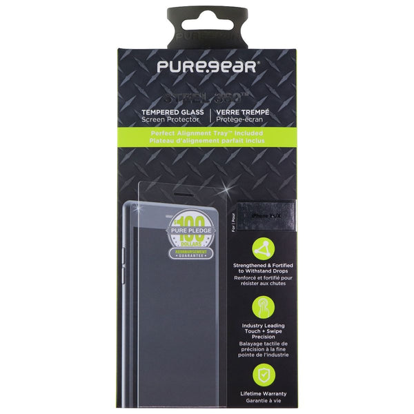PureGear Steel 360 Tempered Glass for iPhone Xs / iPhone X / iPhone 11 Pro - PureGear - Simple Cell Shop, Free shipping from Maryland!