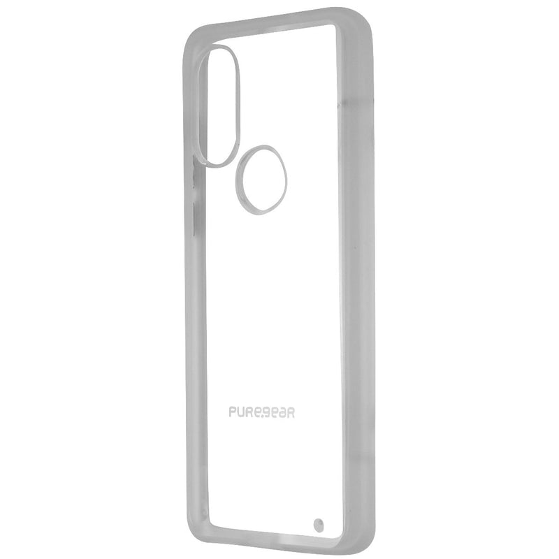 PureGear Slim Shell Series Case for Motorola Moto One - Clear/Frost - PureGear - Simple Cell Shop, Free shipping from Maryland!