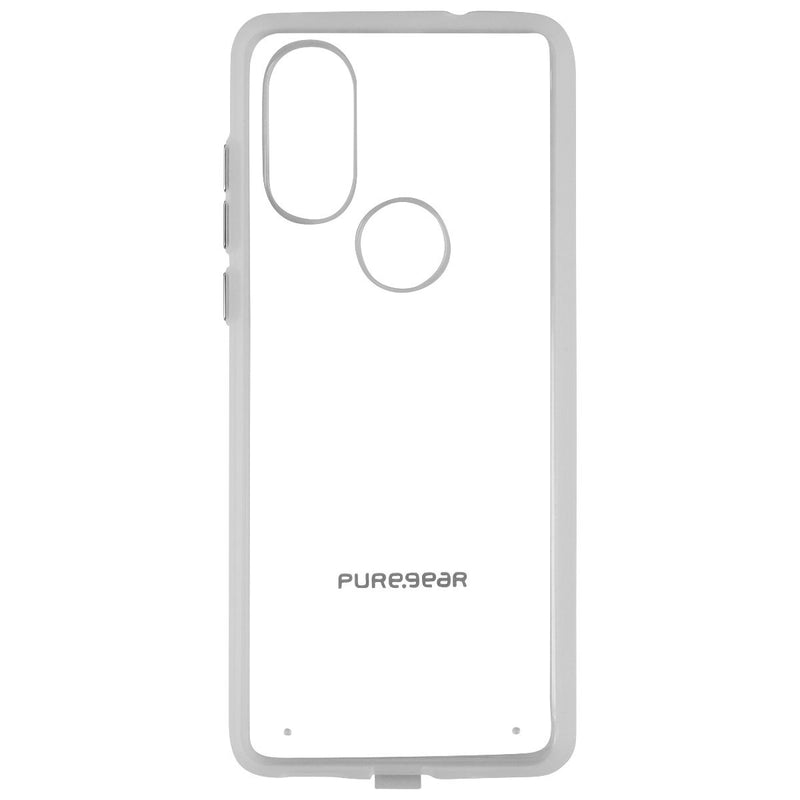 PureGear Slim Shell Series Case for Motorola Moto One - Clear/Frost - PureGear - Simple Cell Shop, Free shipping from Maryland!