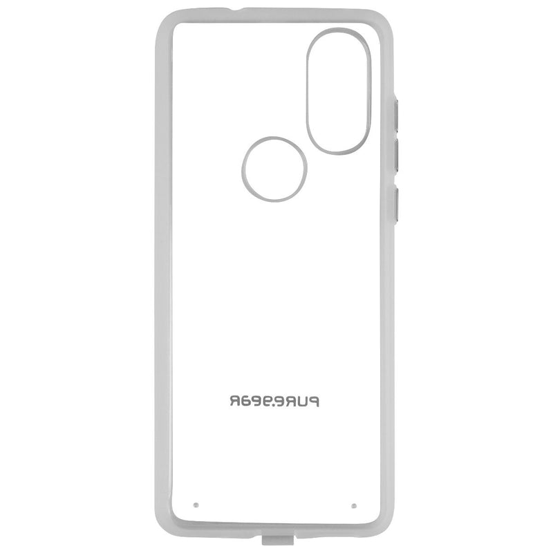 PureGear Slim Shell Series Case for Motorola Moto One - Clear/Frost - PureGear - Simple Cell Shop, Free shipping from Maryland!