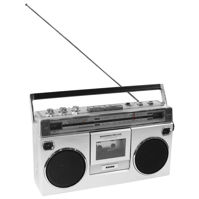 ION Audio Boombox Deluxe Stereo with Bluetooth AM/FM Radio & Cassette - ION - Simple Cell Shop, Free shipping from Maryland!