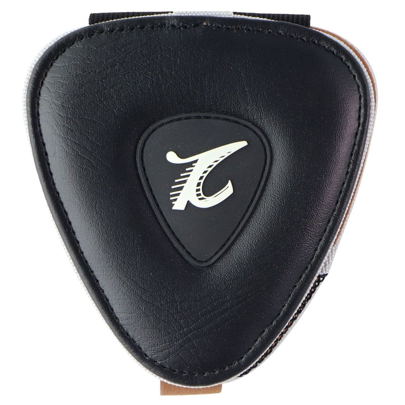 XTON Guitar Picks Holder for Acoustic & Electric Guitar - Black Leather/Brown - XTON - Simple Cell Shop, Free shipping from Maryland!