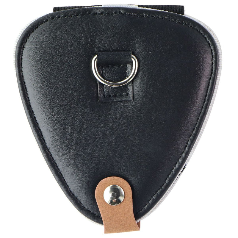 XTON Guitar Picks Holder for Acoustic & Electric Guitar - Black Leather/Brown - XTON - Simple Cell Shop, Free shipping from Maryland!