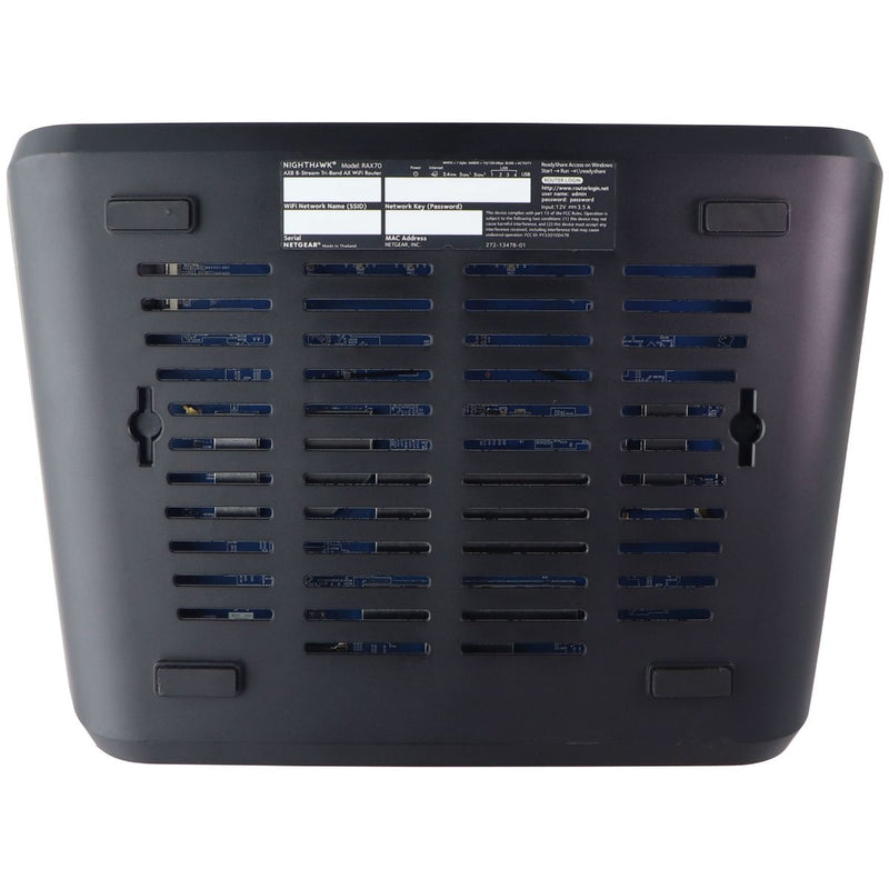NETGEAR Nighthawk WiFi 6 Router (RAX70) 8-Stream Gigabit Router, AX6600 Tri-Band - Netgear - Simple Cell Shop, Free shipping from Maryland!