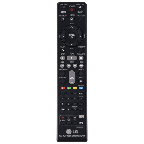 LG Remote Control (AKB73596101) Blu-Ray Disc Home Theater Remote - Black - LG - Simple Cell Shop, Free shipping from Maryland!