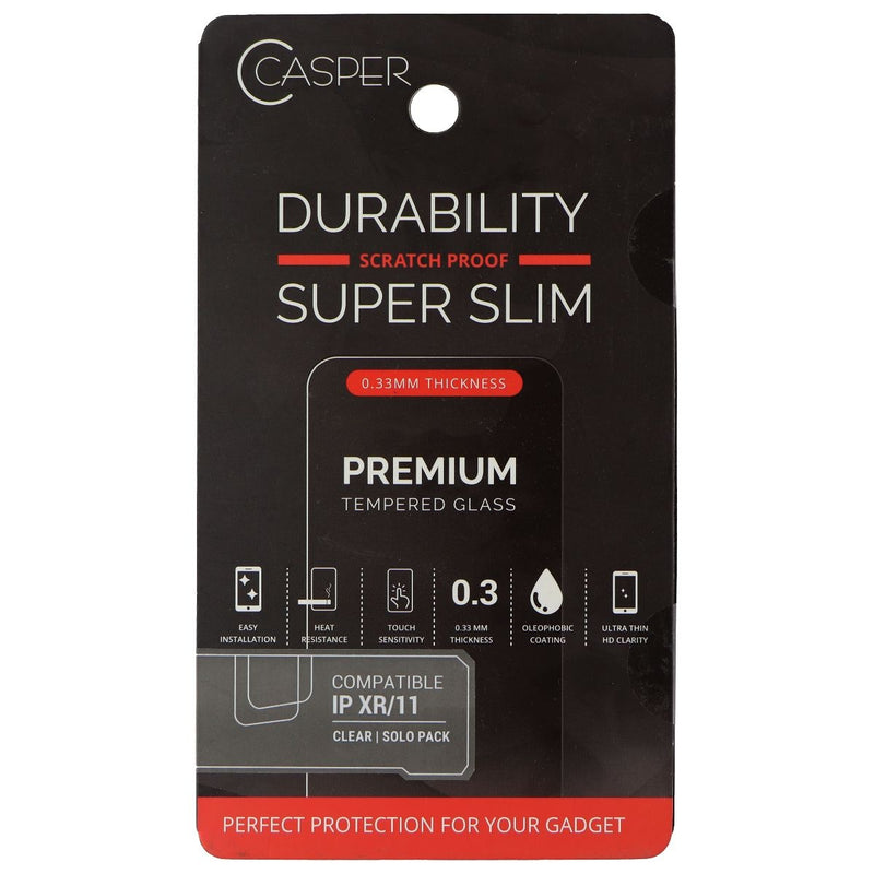 Casper Premium Tempered Glass Clear iPhone XR/11 - Casper - Simple Cell Shop, Free shipping from Maryland!