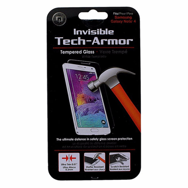 Qmadix Tech Armor Tempered Glass Screen Protector for Samsung Galaxy Note4 - Qmadix - Simple Cell Shop, Free shipping from Maryland!