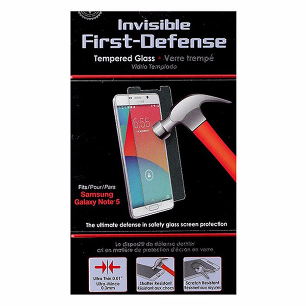 Qmadix Invisible First-Defense Tempered Glass for Samsung Galaxy Note5 - Clear - Qmadix - Simple Cell Shop, Free shipping from Maryland!