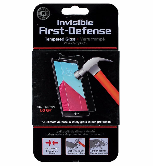 Qmadix Invisible First-Defense Tempered Glass Screen Protector for LG G4 - Clear - Qmadix - Simple Cell Shop, Free shipping from Maryland!