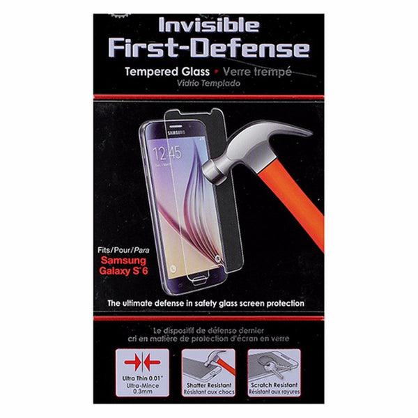 Qmadix Invisible First-Defense Tempered Glass for Samsung Galaxy S6 - Clear - Qmadix - Simple Cell Shop, Free shipping from Maryland!