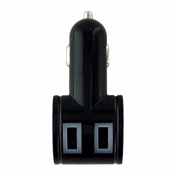 Qmadix ( QM - DMCH ) 2.1A Car Adapter for Dual USB Devices - Black - Qmadix - Simple Cell Shop, Free shipping from Maryland!