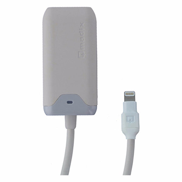 Qmadix 6-Foot (2.4A) Wall Charger for iPhone/iPad/iPod - White - Qmadix - Simple Cell Shop, Free shipping from Maryland!
