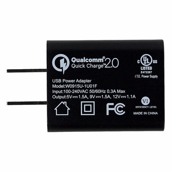 Qualcomm Quick Charge 2.0 USB Power Adapter W0915U-1U01F - Qualcomm - Simple Cell Shop, Free shipping from Maryland!