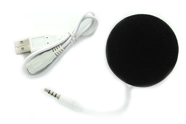 Quikcell Sound Ball Portable Wired Speaker Black - Quikcell - Simple Cell Shop, Free shipping from Maryland!