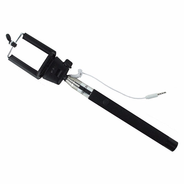 Quikcell Universal Selfie Stick with Shutter Button for Apple/Android - Black - QuikCell - Simple Cell Shop, Free shipping from Maryland!