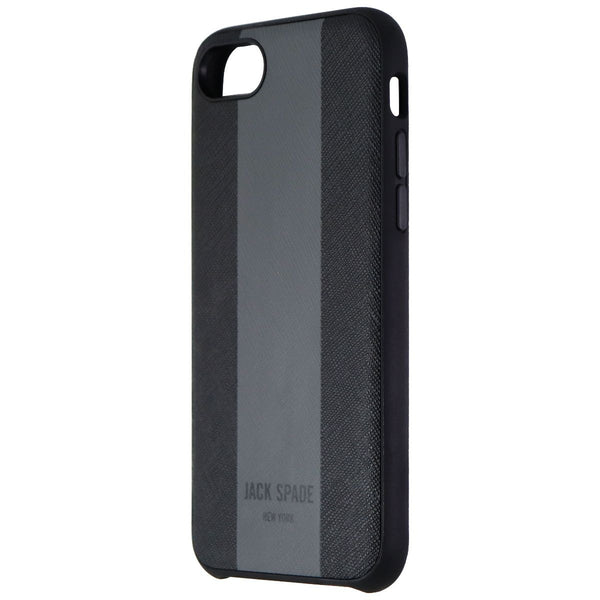 Jack Spade Snap Case for iPhone SE (2nd Gen) & 8 / 7 - Black/Gray Stripe - Jack Spade - Simple Cell Shop, Free shipping from Maryland!