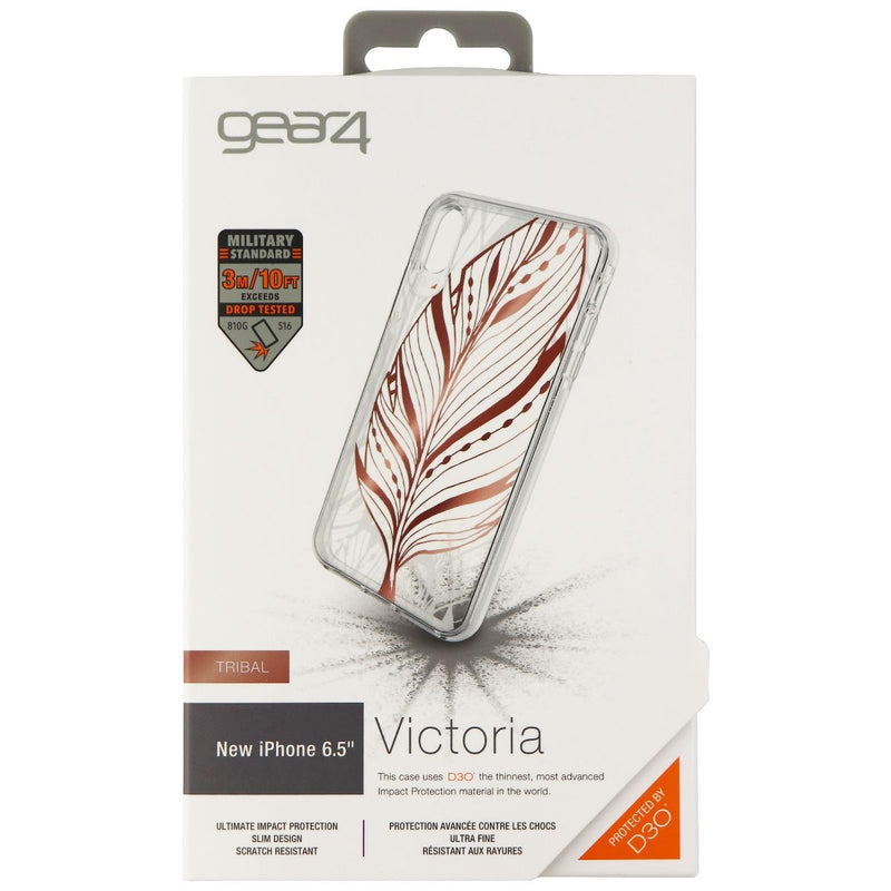 Gear4 Victoria Series Hard Case for Apple iPhone Xs Max - Tribal Leaf/Clear - Gear4 - Simple Cell Shop, Free shipping from Maryland!