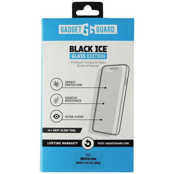 Gadget Guard Black Ice Glass Edition for Motorola Moto Z4 / Z4 Play - Clear - Gadget Guard - Simple Cell Shop, Free shipping from Maryland!