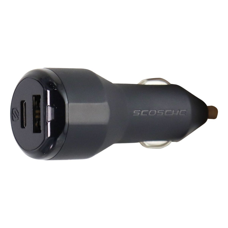 Scosche PowerVolt 3.0 USB-C & USB-A Fast Charger for Cars & Vehicles - Black - Scosche - Simple Cell Shop, Free shipping from Maryland!