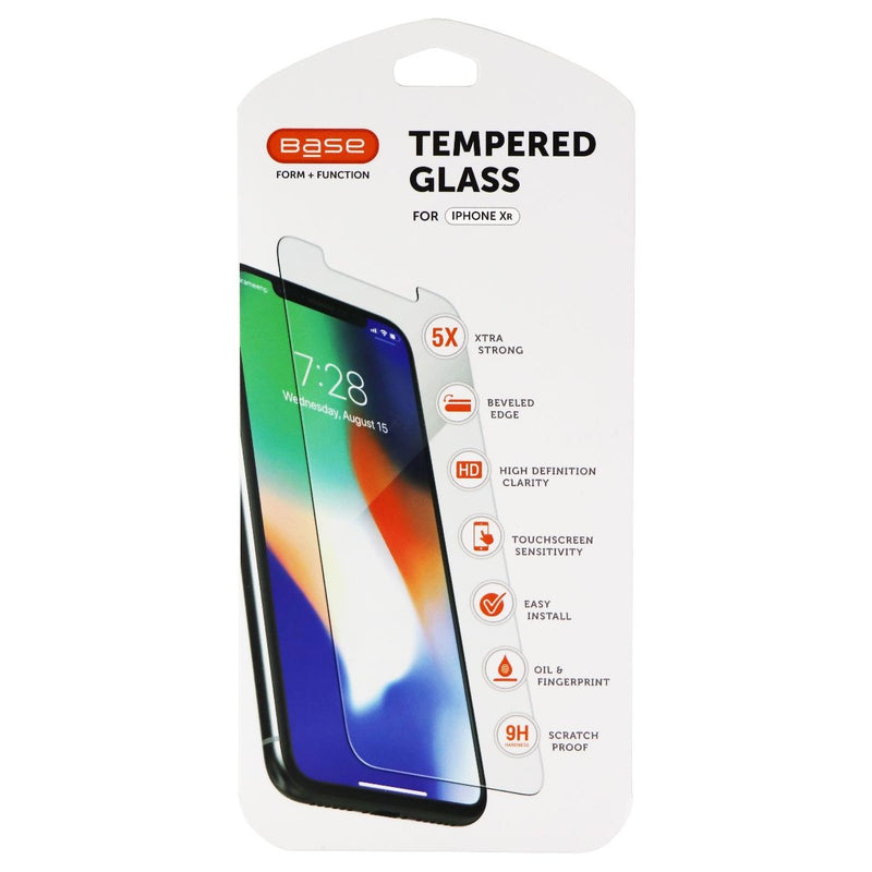 Base Tempered Glass Screen Protector for Apple iPhone XR - Clear - Base - Simple Cell Shop, Free shipping from Maryland!