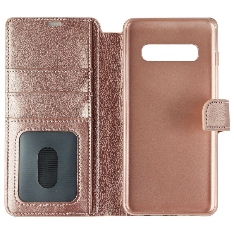 Base Wallet Folio Series Case for Samsung Galaxy S10 Plus - Rose Gold - Base - Simple Cell Shop, Free shipping from Maryland!
