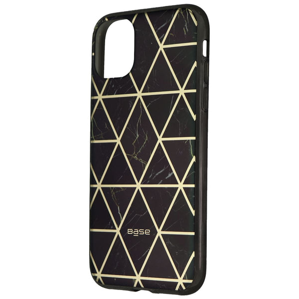 Base Marble Line Reinforced Bumper Case for Apple iPhone 11 Pro - Black Marble - Base - Simple Cell Shop, Free shipping from Maryland!