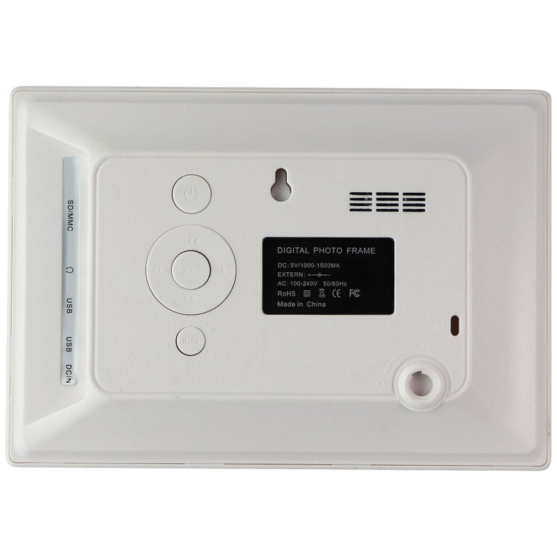 Digital Photo Frame (6x3.5) with SD Memory Card Input - White - Unbranded - Simple Cell Shop, Free shipping from Maryland!