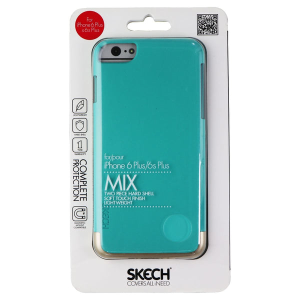 Skech MIX Slider Case for iPhone 6s Plus/6 Plus - Aqua Green/Champagne - Skech - Simple Cell Shop, Free shipping from Maryland!