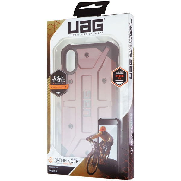 Urban Armor Gear Pathfinder Case for iPhone Xs and X - Carmine Red/Black