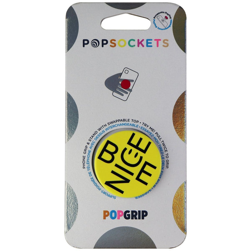 PopSockets Phone Grip & Stand with Swappable Top - Be Nice - PopSockets - Simple Cell Shop, Free shipping from Maryland!