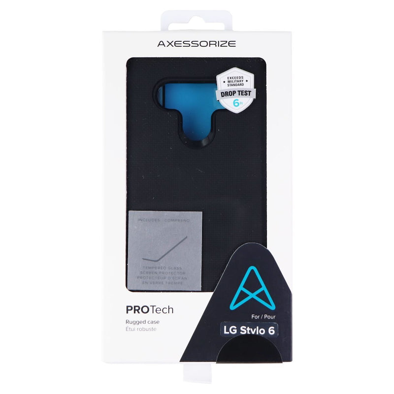 Axessorize PROTech Rugged Case for LG Stylo 6 Smartphone - Black - Axessorize - Simple Cell Shop, Free shipping from Maryland!