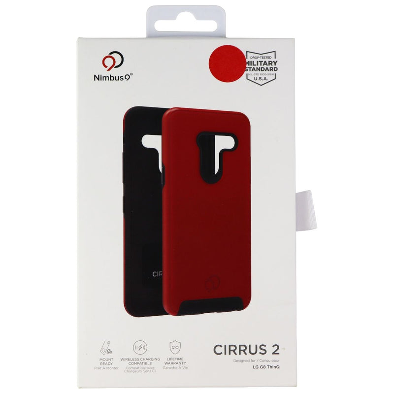 Nimbus9 Cirrus 2 Series Case for LG G8 ThinQ - Crimson Red/Black - Nimbus9 - Simple Cell Shop, Free shipping from Maryland!