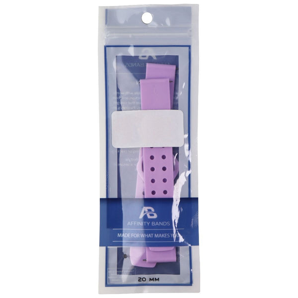 Affinity 20mm Silicone Band for Smartwatches, Watches & Tracking Devices - Lilac - Affinity - Simple Cell Shop, Free shipping from Maryland!