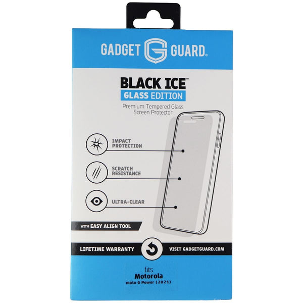 Gadget Guard Black Ice Tempered Glass for Motorola Moto G Power (2021) - Clear - Gadget Guard - Simple Cell Shop, Free shipping from Maryland!