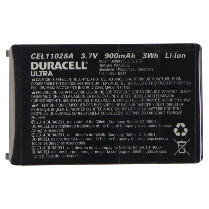 Duracell Ultra CEL11028A 3.7V 900mAh Lithium Ion Battery for Samsung - Duracell - Simple Cell Shop, Free shipping from Maryland!