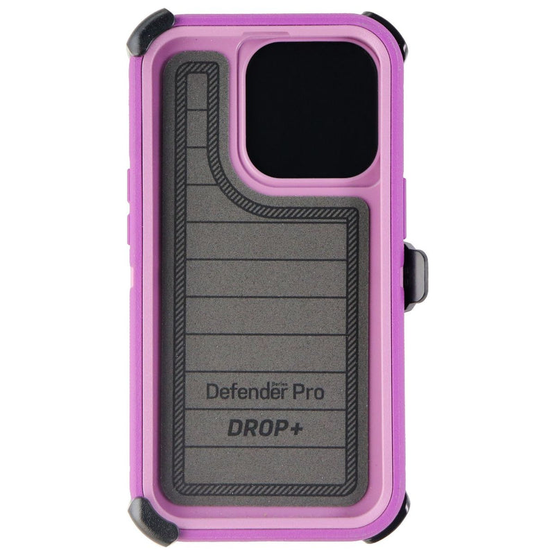 OtterBox Defender PRO Series Case & Holster for iPhone 13 Pro - Happy Purple - OtterBox - Simple Cell Shop, Free shipping from Maryland!