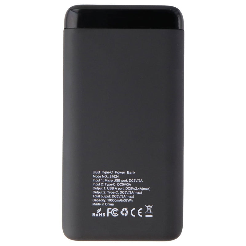 mWorks! mPower! Portable 10,000mAh USB and USB-C Power Bank - Black - mWorks! - Simple Cell Shop, Free shipping from Maryland!