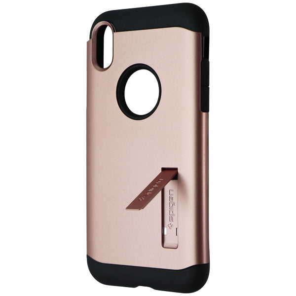 Spigen Slim Armor Series Case with Kickstand for Apple iPhone XR - Rose Gold - Spigen - Simple Cell Shop, Free shipping from Maryland!