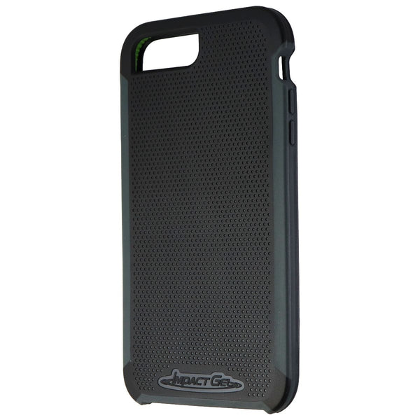 Impact Gel Traveler Flexible Case for iPhone 8 Plus/7 Plus/6 Plus - Black/Gray - Impact Gel - Simple Cell Shop, Free shipping from Maryland!