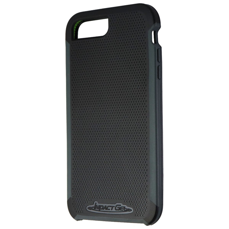 Impact Gel Traveler Flexible Case for iPhone 8 Plus/7 Plus/6 Plus - Black/Gray - Impact Gel - Simple Cell Shop, Free shipping from Maryland!