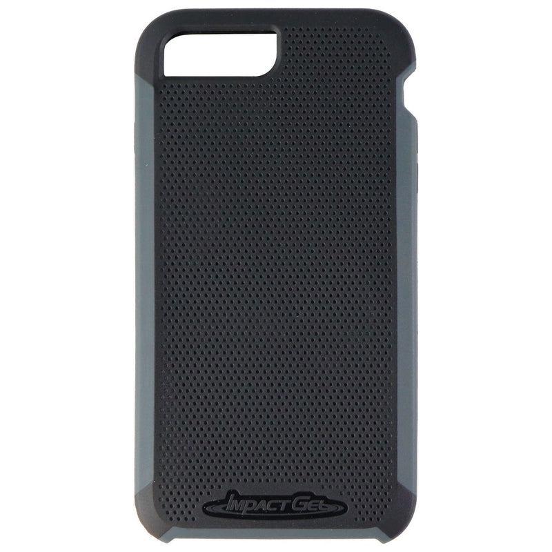 Impact Gel Traveler Flexible Case for iPhone 8 Plus/7 Plus/6 Plus - Black/Gray - Impact Gel - Simple Cell Shop, Free shipping from Maryland!