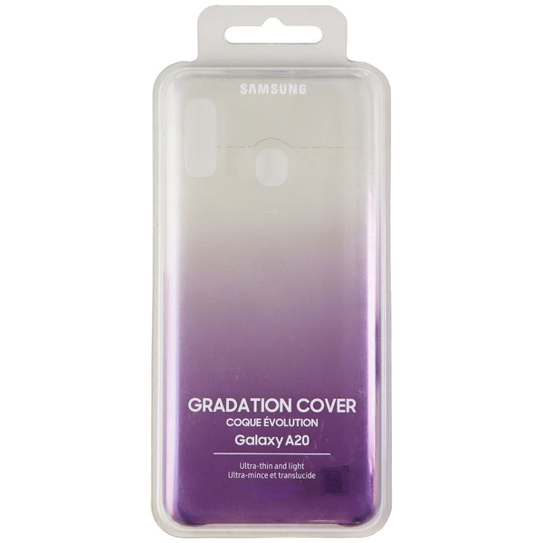 Samsung Gradation Cover Galaxy A20 - Violet (EF-AA205CVEGCA) - Samsung - Simple Cell Shop, Free shipping from Maryland!