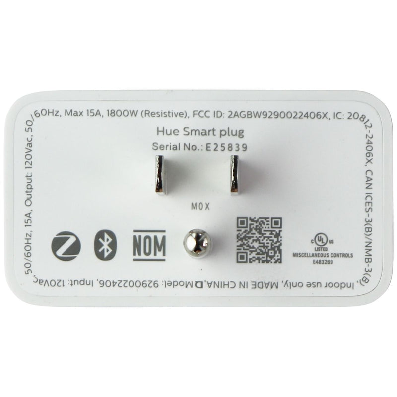 Philips Hue Smart Plug (Pack of 1) - White (552349) - Philips Hue - Simple Cell Shop, Free shipping from Maryland!