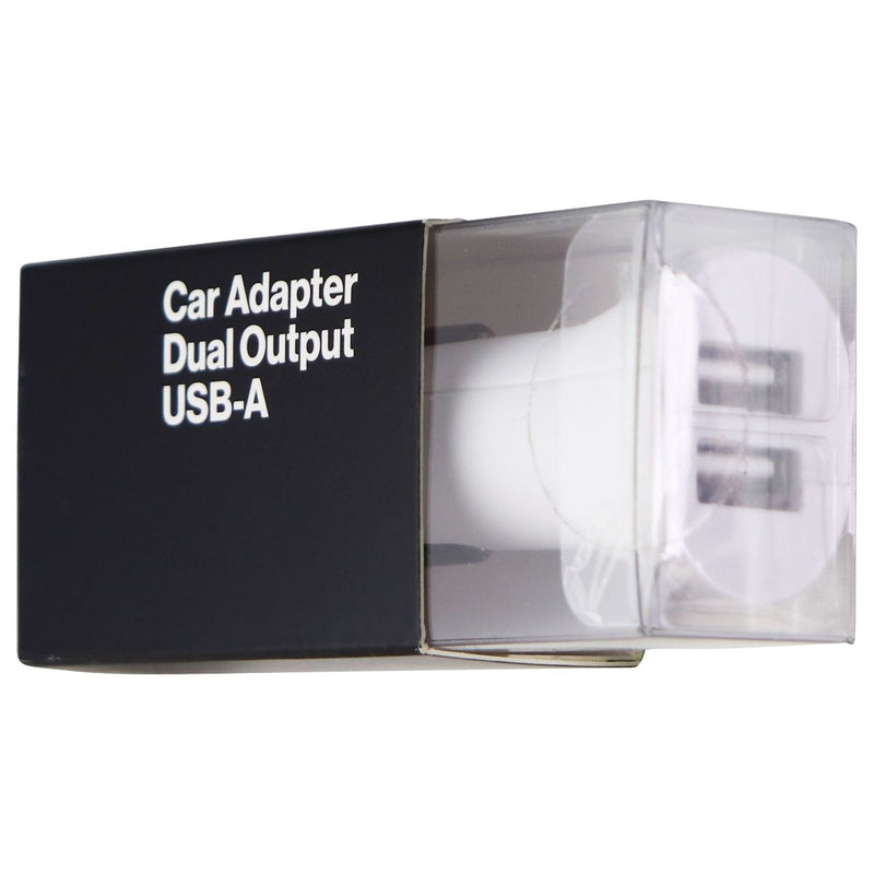 Verizon (24-Watt) Dual USB Car Adapter / Vehicle Travel Charger - White - Verizon - Simple Cell Shop, Free shipping from Maryland!