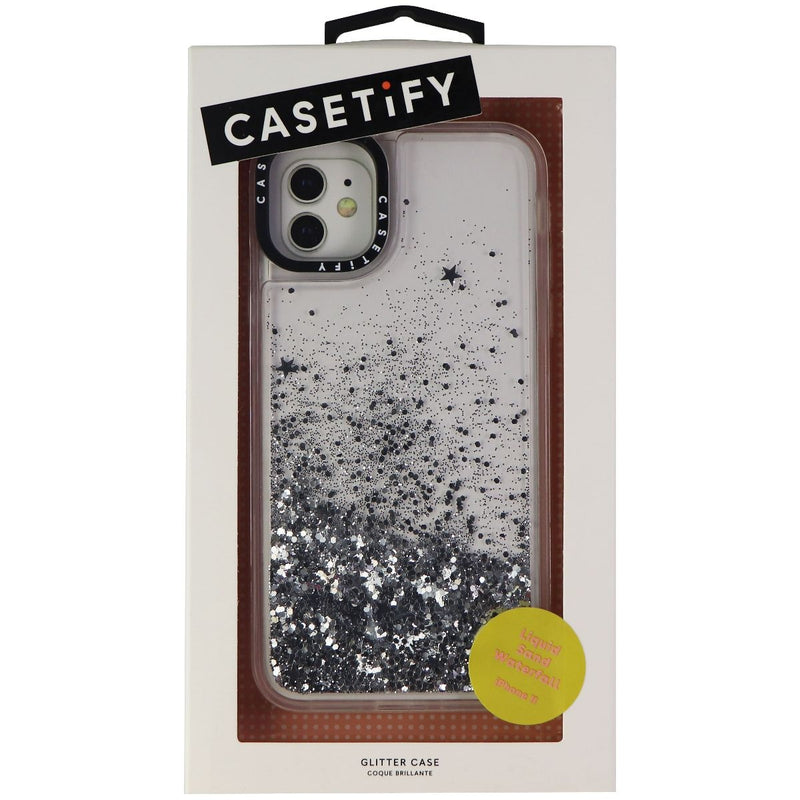 Casetify Glitter Case for Apple iPhone 11 - Monochrome Silver - Casetify - Simple Cell Shop, Free shipping from Maryland!
