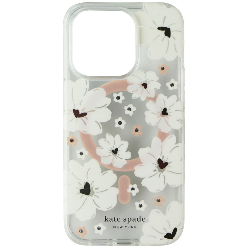Kate Spade Protective Hardshell Case for MagSafe for iPhone 14 Pro - Peony - Kate Spade New York - Simple Cell Shop, Free shipping from Maryland!
