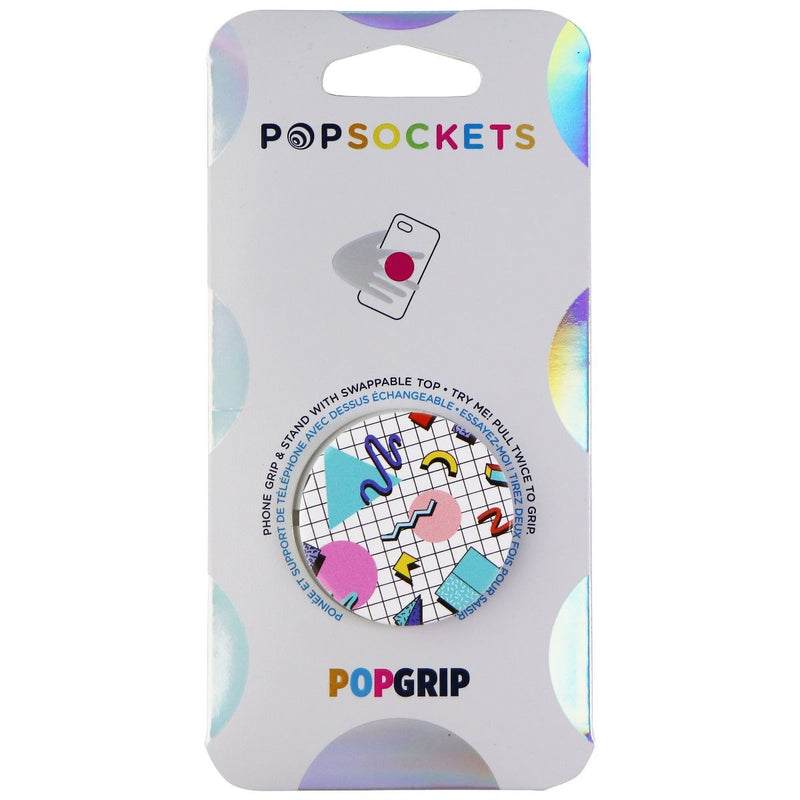 PopSockets PopGrip Stand and Grip with Swappable Top - Memphis Multi - PopSockets - Simple Cell Shop, Free shipping from Maryland!