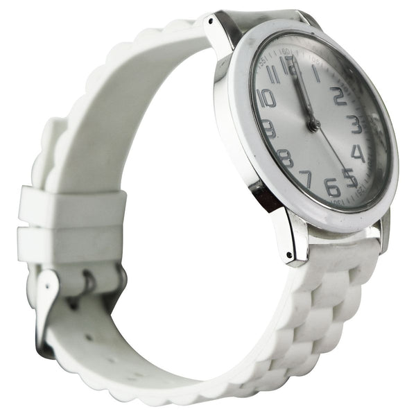 Folio Women&#39;s Casual Sport Watch with Textured Strap (FMDWS124) - White - Unbranded - Simple Cell Shop, Free shipping from Maryland!