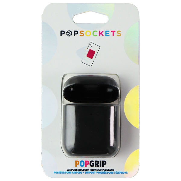 PopSockets PopGrip Series Airpods Holder + Phone Grip/Stand - Black - PopSockets - Simple Cell Shop, Free shipping from Maryland!